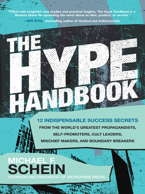 Title details for The Hype Handbook by Michael F. Schein - Available
